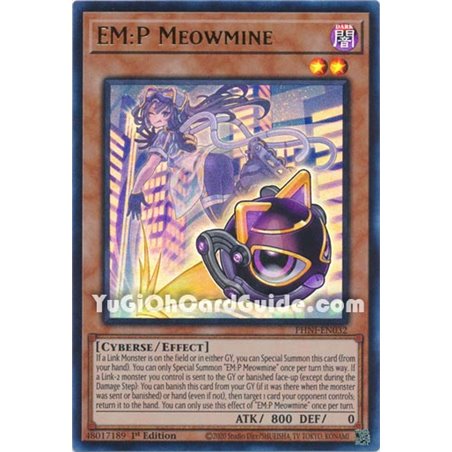 EM:P Meowmine (Quarter Century Secret Rare)