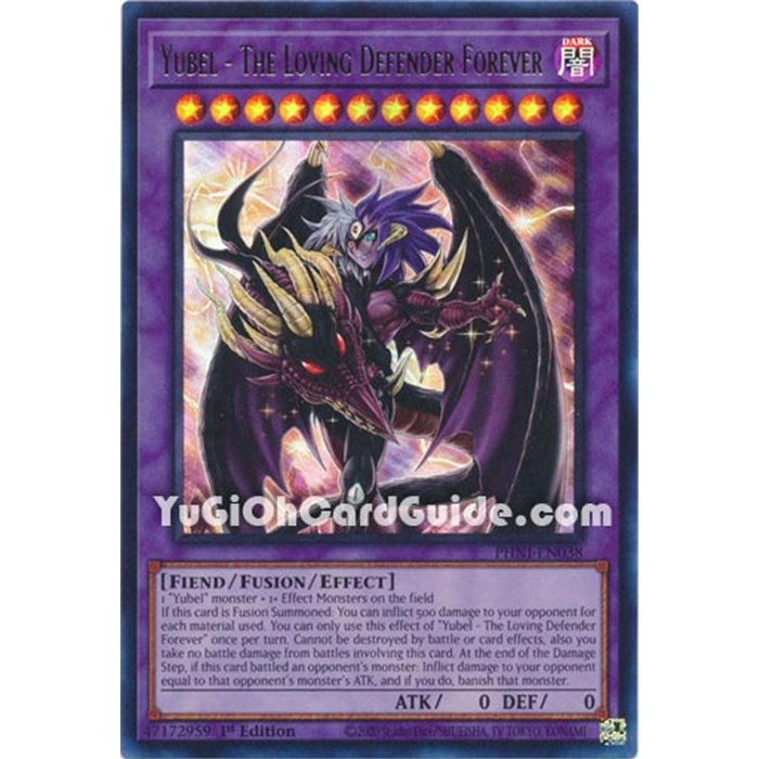 Yubel - The Loving Defender Forever (Quarter Century Secret Rare)