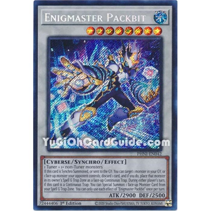 Enigmaster Packbit (Quarter Century Secret Rare)