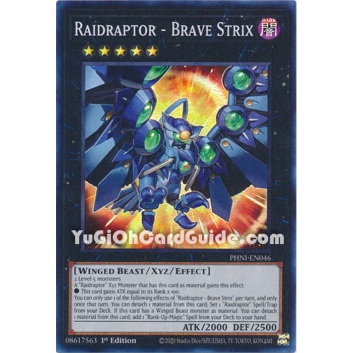 Raidraptor - Brave Strix (Super Rare)