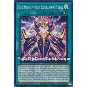 Rise Rank-Up-Magic Raidraptor's Force (Super Rare)