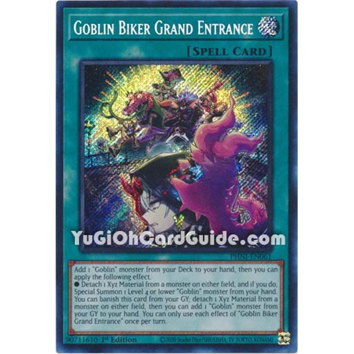 Goblin Biker Grand Entrances (Quarter Century Secret Rare)