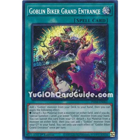 Goblin Biker Grand Entrances (Quarter Century Secret Rare)