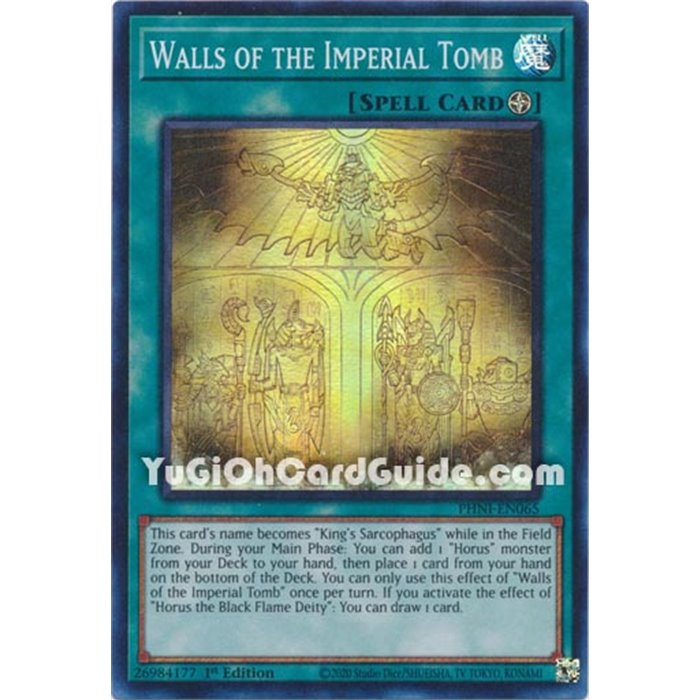 Walls of the Imperial Tomb (Super Rare)