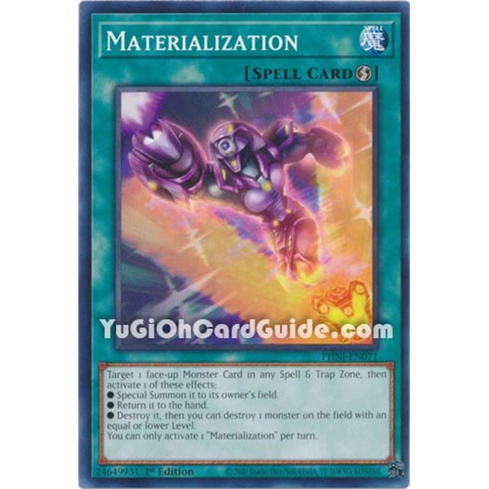 Materialization (Common)