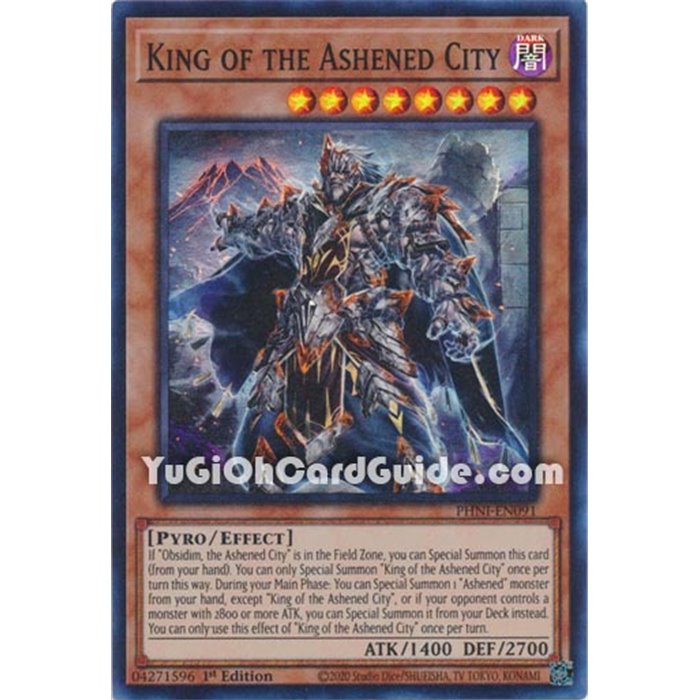 King of the Ashened City (Super Rare)