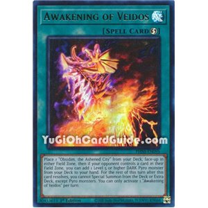 Awakening of Veidos (Quarter Century Secret Rare)