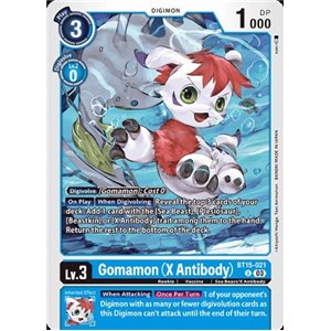 Gomamon (X Antibody) (Uncommon)