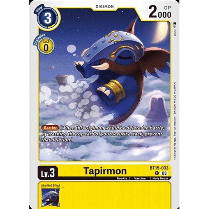 Tapirmon (Common)