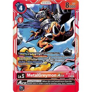 Metal Greymon Ace (Special Rare)