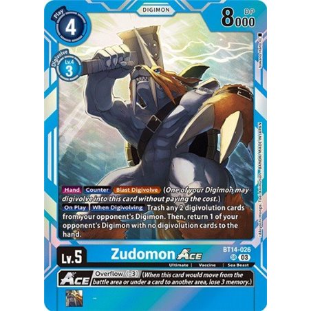 Zudomon Ace (Special Rare)