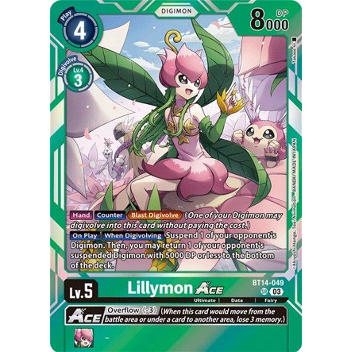 Lillymon Ace (Special Rare)