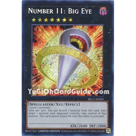 Number 11: Big Eye (Secret Rare)