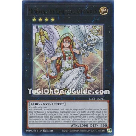 Minerva, the Exalted Lightsworn (Ultra Rare)