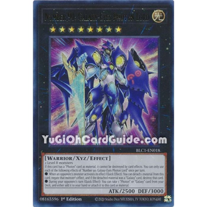 Number 90: Galaxy-Eyes Photon Lord (Ultra Rare)