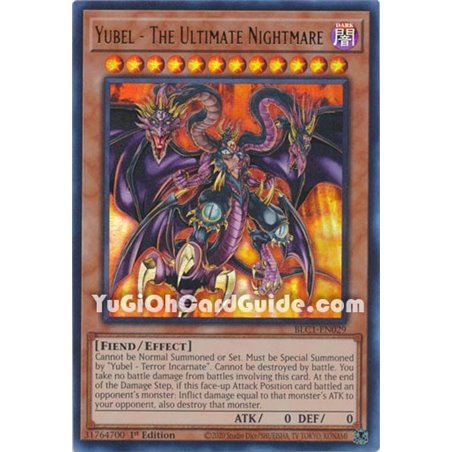 Yubel - The Ultimate Nightmare (Ultra Rare)