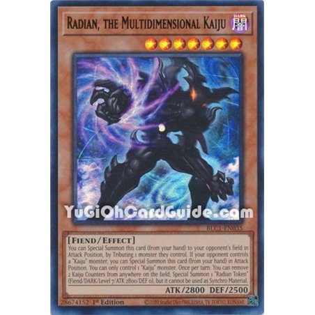 Radian, the Multidimensional Kaiju (Ultra Rare)