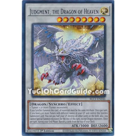 Judgment, the Dragon of Heaven (Ultra Rare)