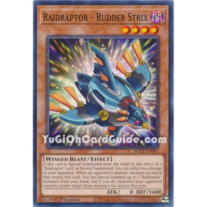 Raidraptor - Rudder Strix (Common)