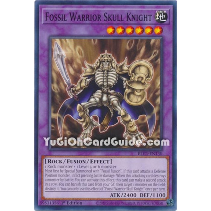 Fossil Warrior Skull Knight (Common)