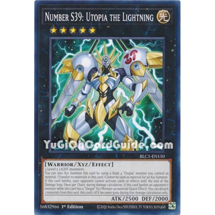 Number S39: Utopia the Lightning (Common)