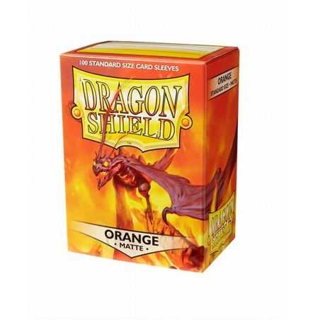 Micas Dragon Shield Standard Matte C/100 Orange