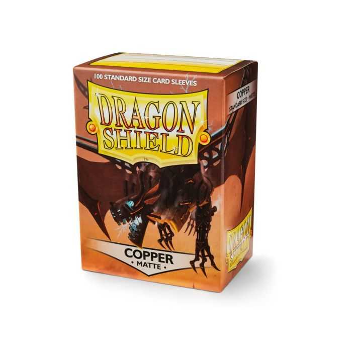 Micas Dragon Shield Standard Matte C/100 Copper
