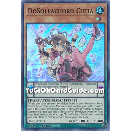 DoSolfachord Cutia (Super Rare)