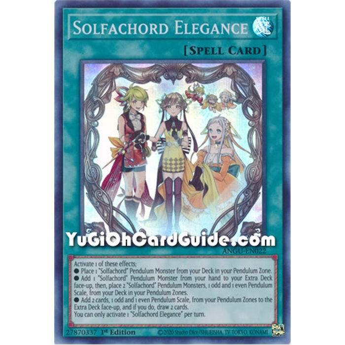 Solfachord Elegance (Super Rare)