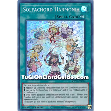 Solfachord Harmonia (Super Rare)