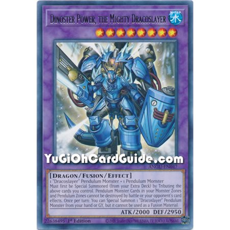 Dinoster Power, the Mighty Dracoslayer (Rare)