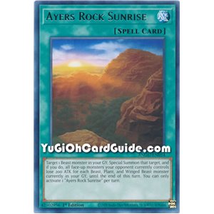 Ayers Rock Sunrise (Rare)