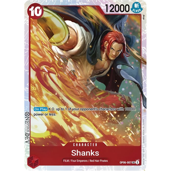 Shanks (Super Rare)