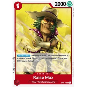 Raise Max (Uncommon)