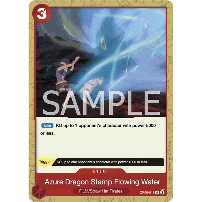 Blue Dragon Seal Water Stream (Uncommon)