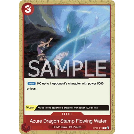 Blue Dragon Seal Water Stream (Uncommon)