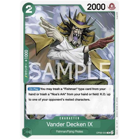 Vander Decken IX (Rare)