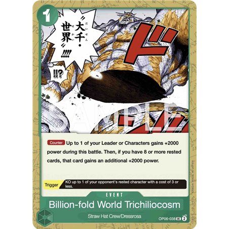 The Billion-fold World Trichiliocosm (Uncommon)