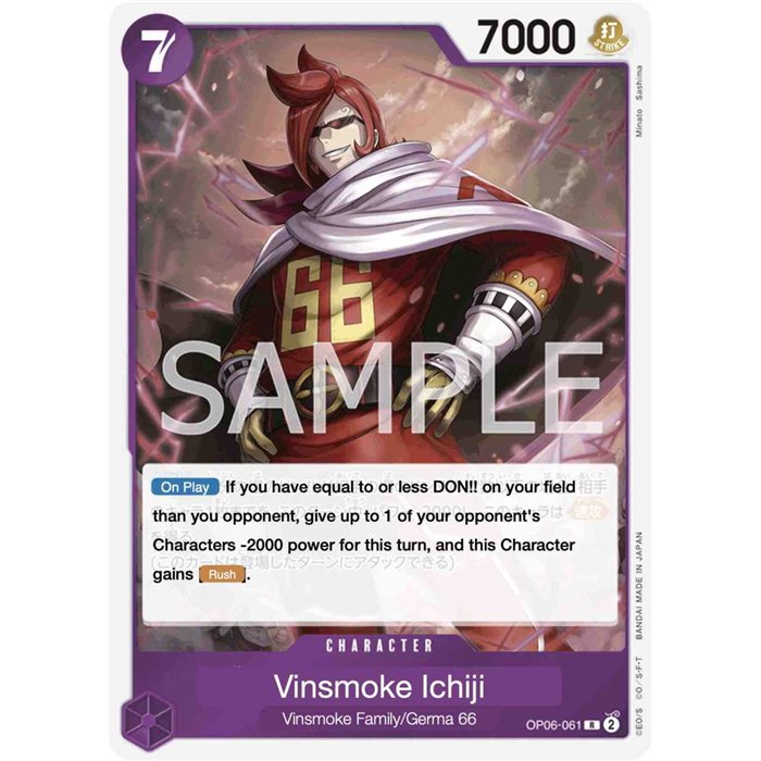 Vinsmoke Ichiji (Rare)