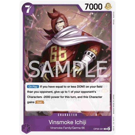 Vinsmoke Ichiji (Rare)