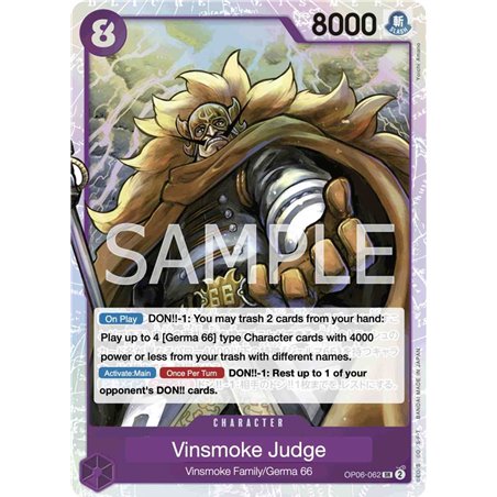 Vinsmoke Judge (Super Rare)