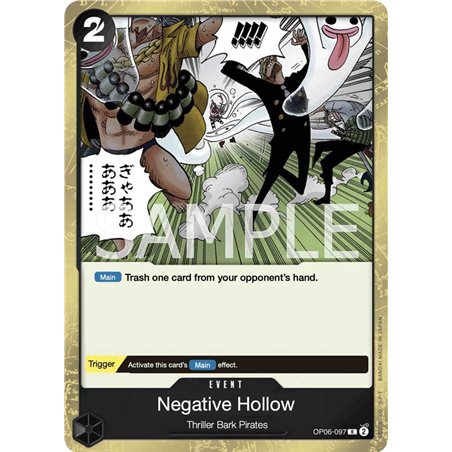 Negative Hollow (Rare)