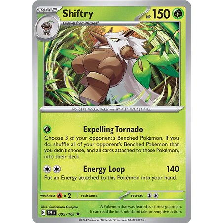 Shiftry (Uncommon)