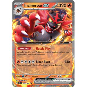 Incineroar ex (Double Rare)