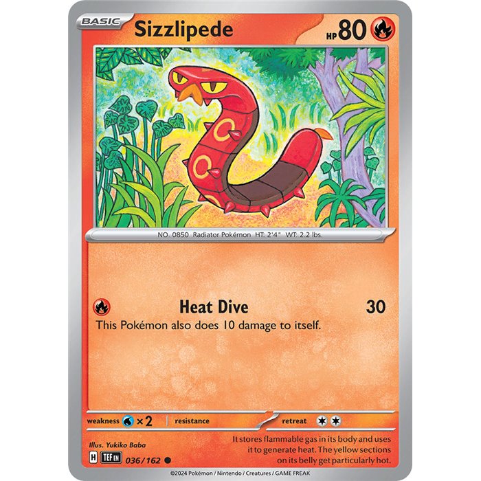 Sizzlipede (Common)