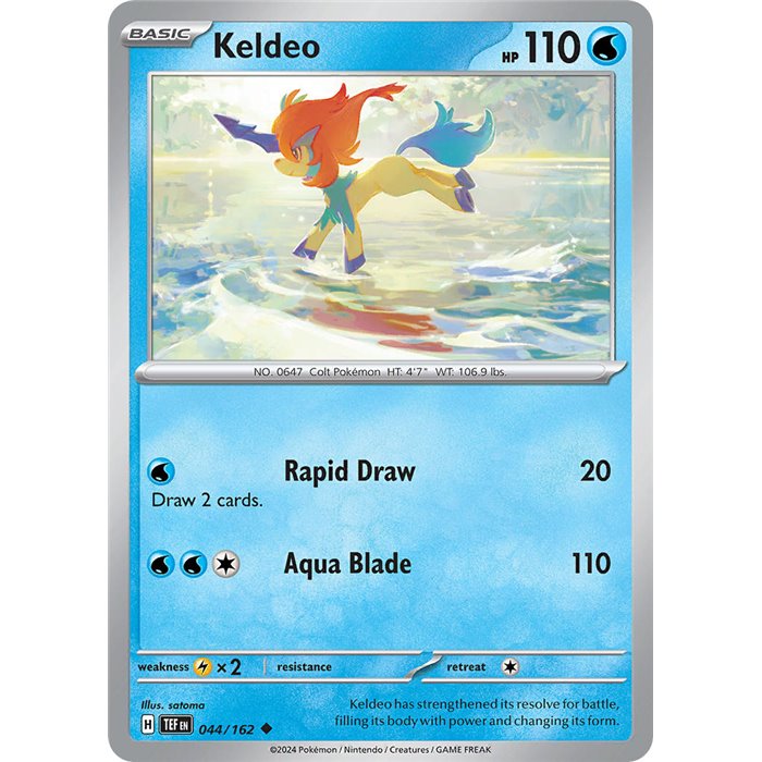 Keldeo (Uncommon)