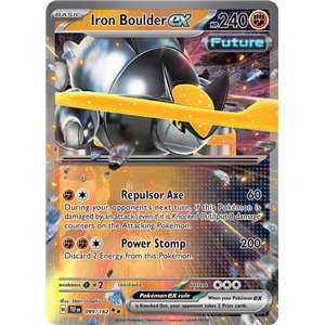 Iron Boulder ex (Double Rare)