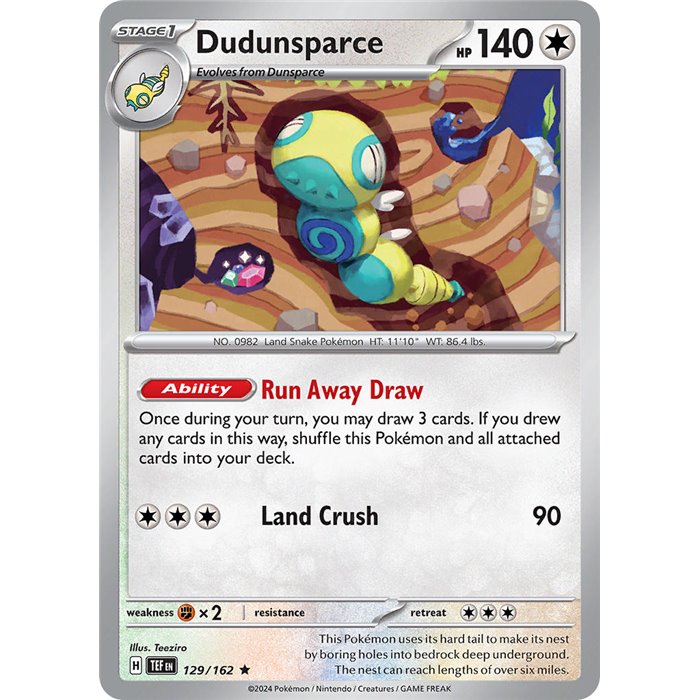 Dudunsparce (Rare/Holofoil)