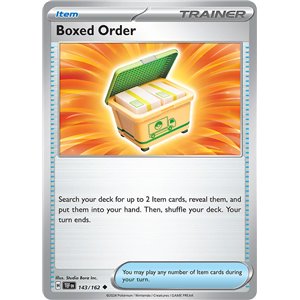 Boxed Order (Uncommon)