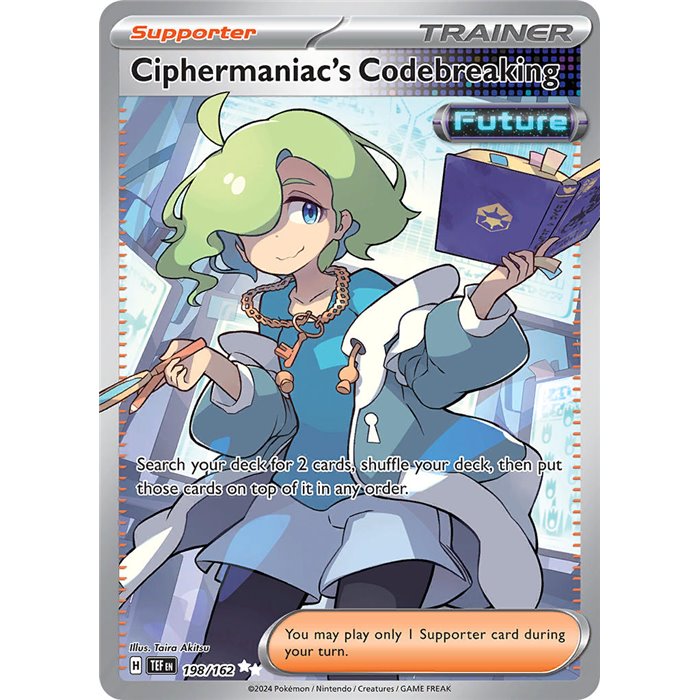 Ciphermaniac's Codebreaking (Full Art)